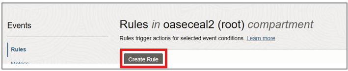 Create Rule