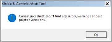 Validate model using global consistency check