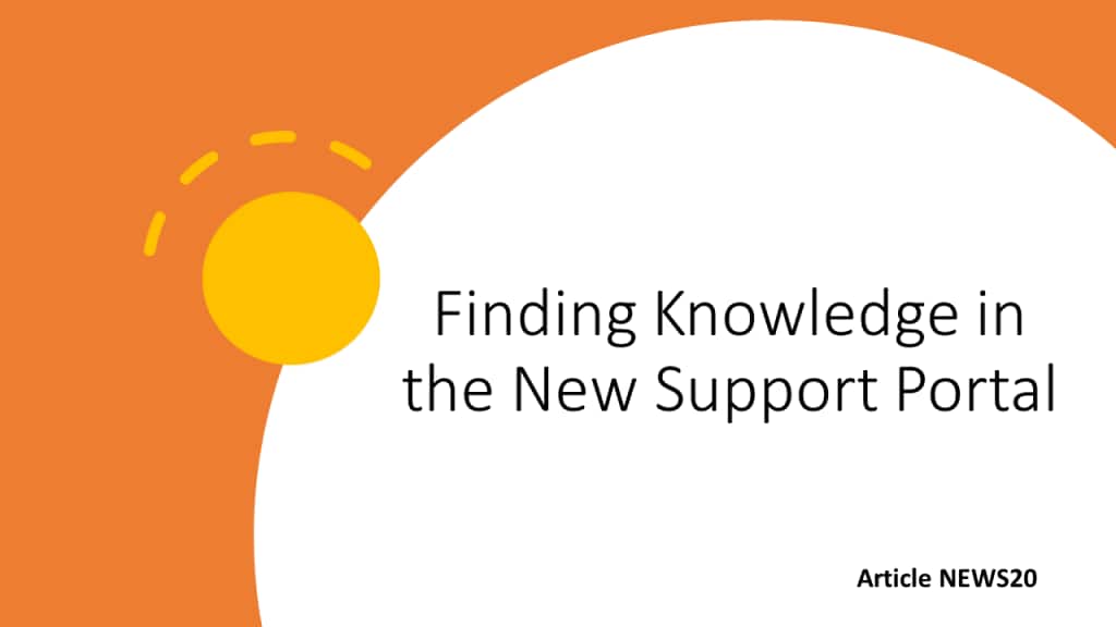 Finding My Oracle Support Documents on the New Cloud MOS Portal
