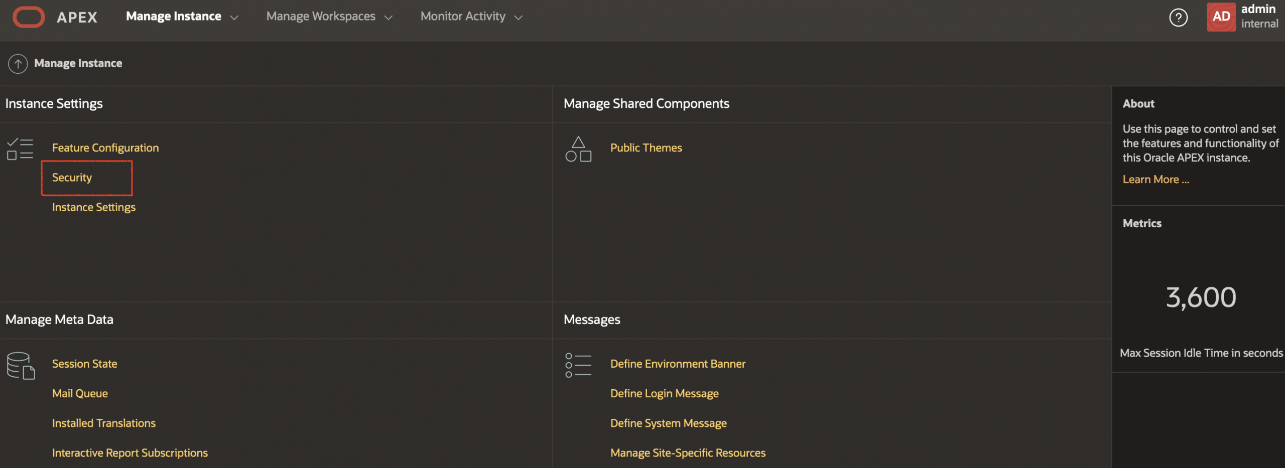 Security enforcement in multi-tier applications using Oracle RAS