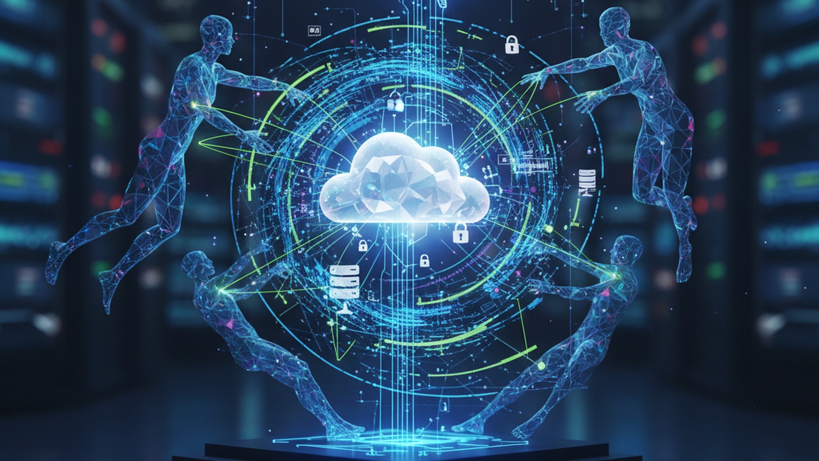 Accessing cloud via various complex layers