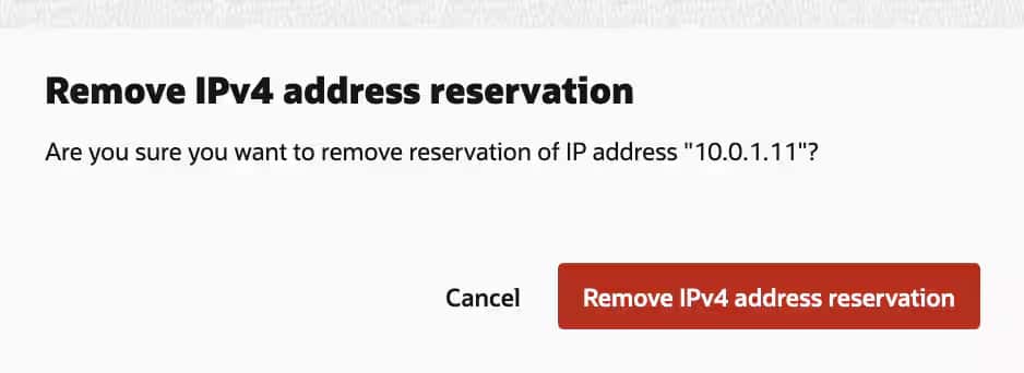 Removing Reserved Private IP 2