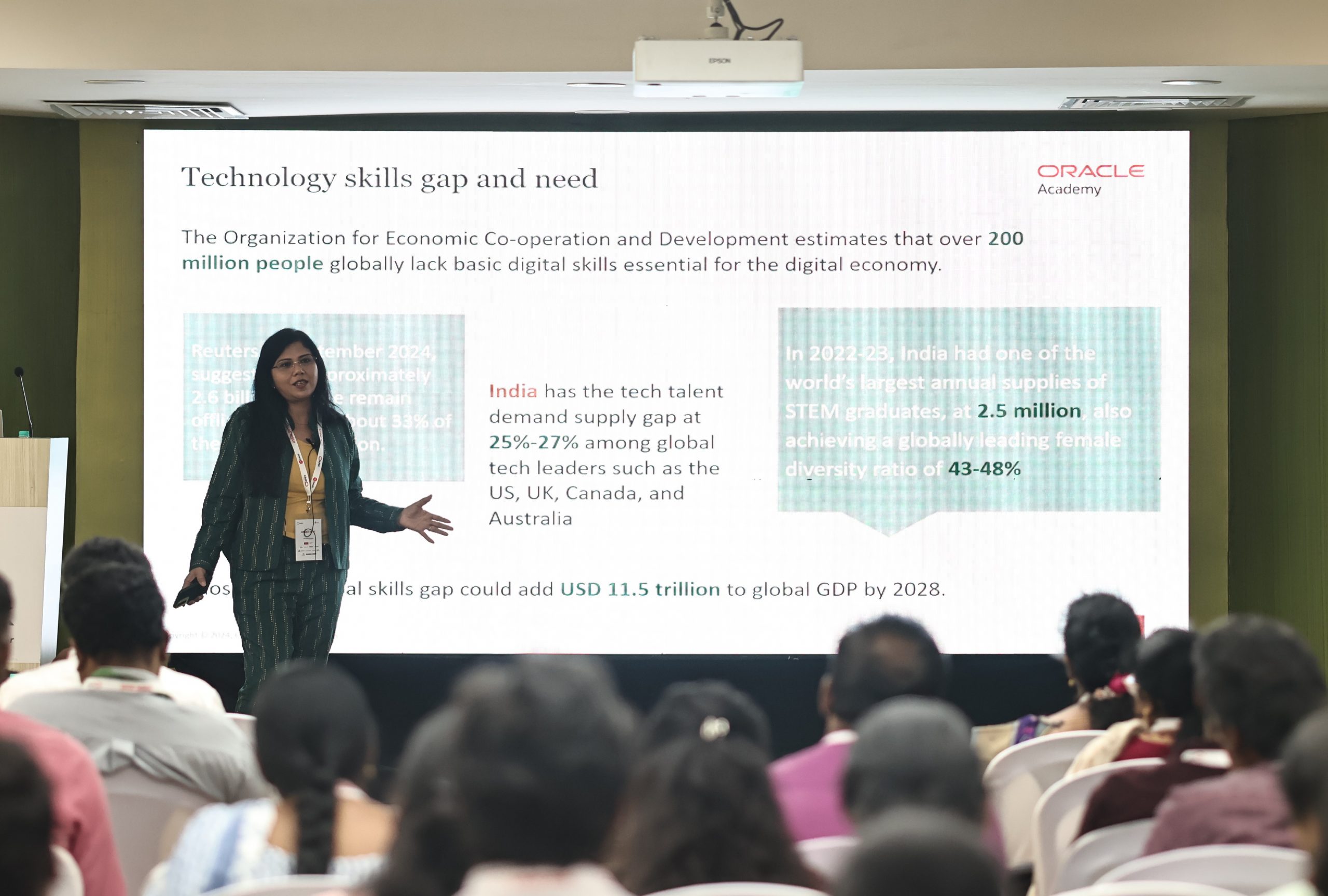 Oracle Academy collaborates with INOAUG to provide faculty members across India with a unique opportunity to gain knowledge about Oracle APEX and Oracle Academy