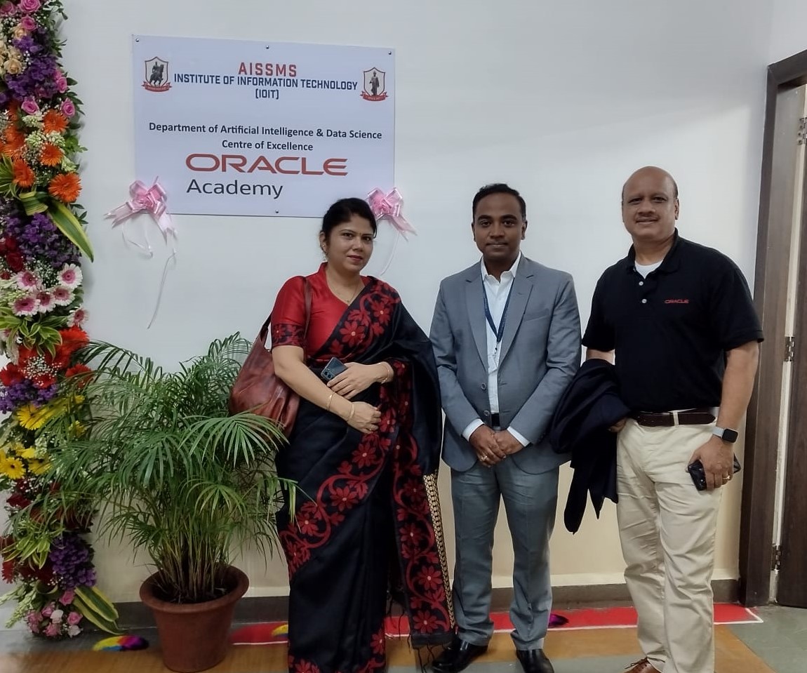 Oracle Academy Lab inauguration at AISSMS, India