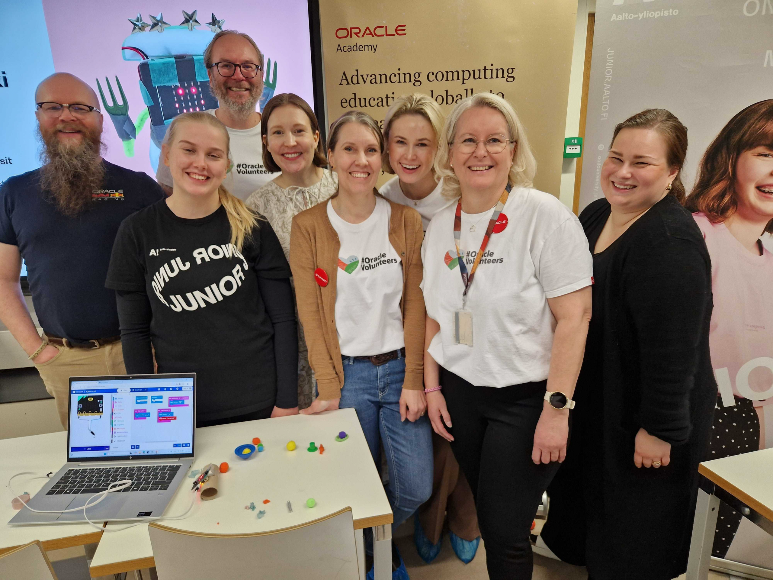 Inspiring the next generation: Oracle4Girls ignites tech passion in young female students in Finland