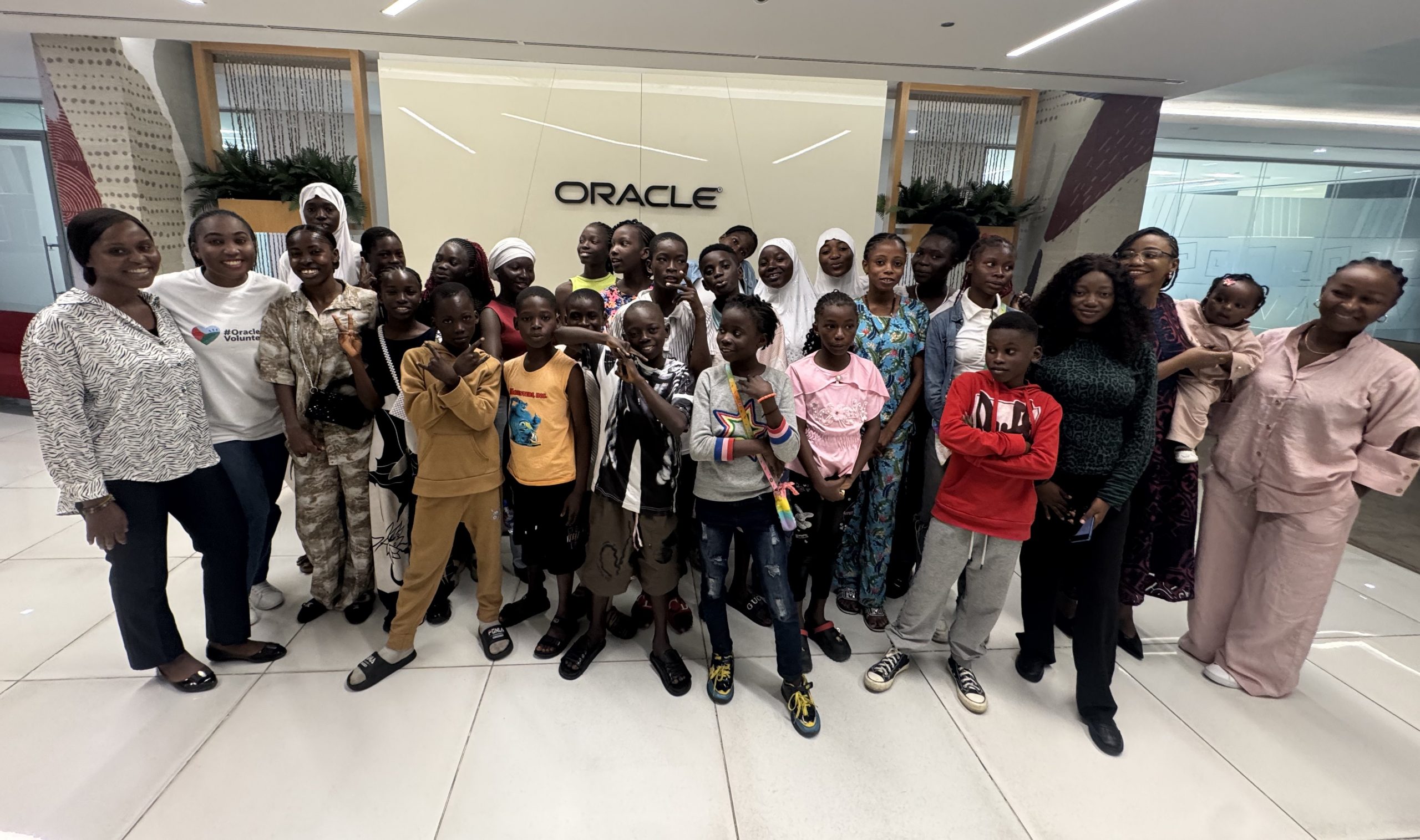 Oracle Academy hosts career mentorship session at Oracle office, Nigeria, for student summer camp participants