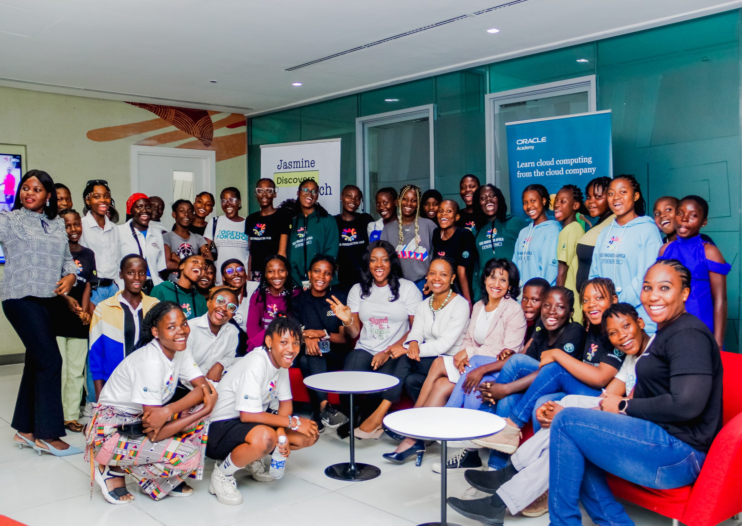 Oracle Academy partners with Heels and Tech and foundation on tech book reading event, Nigeria, in celebration of International Girls in ICT Day 2025