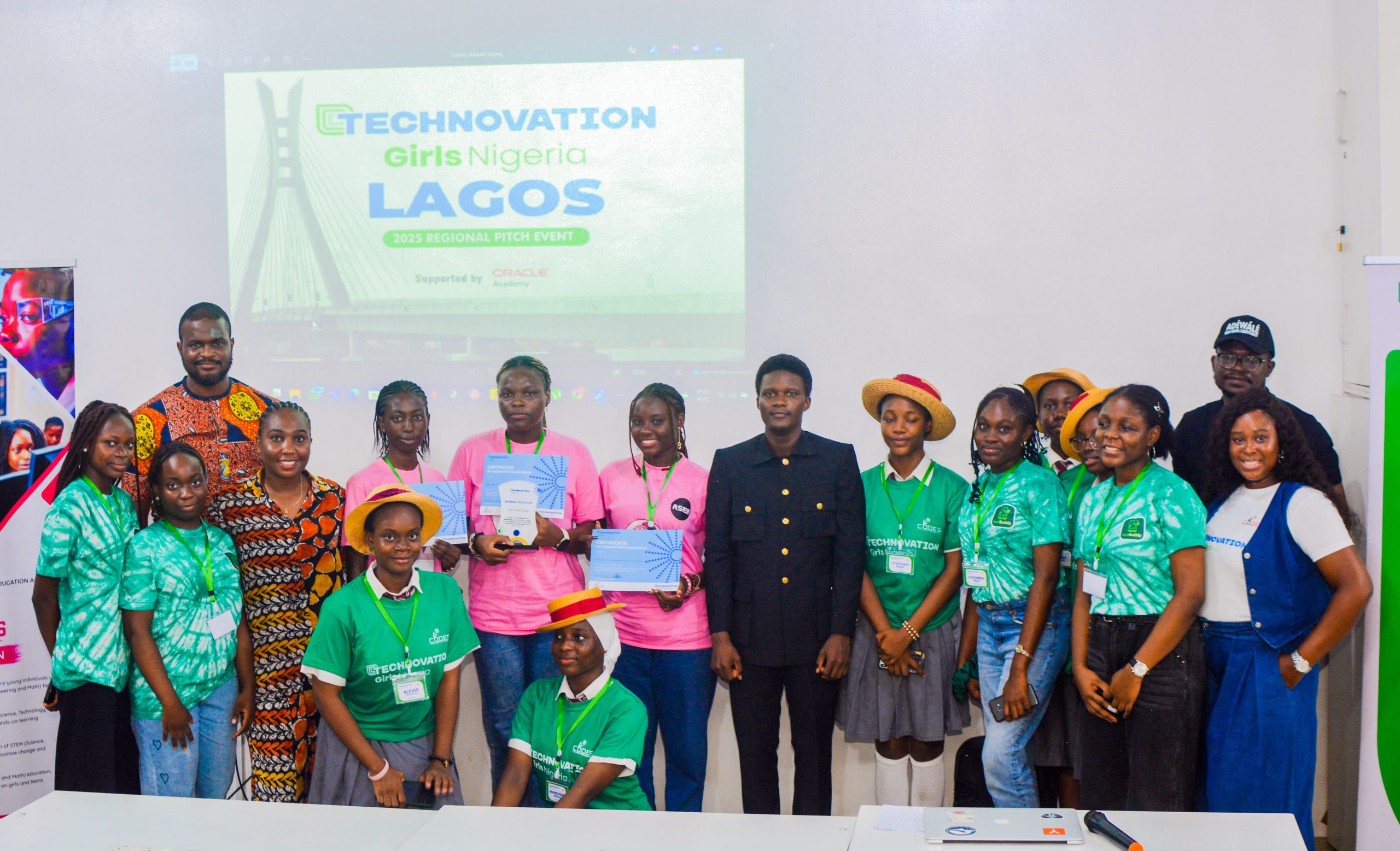 Oracle Academy empowers next generation at Technovation Girls Regional Pitch Event, University of Lagos, Nigeria