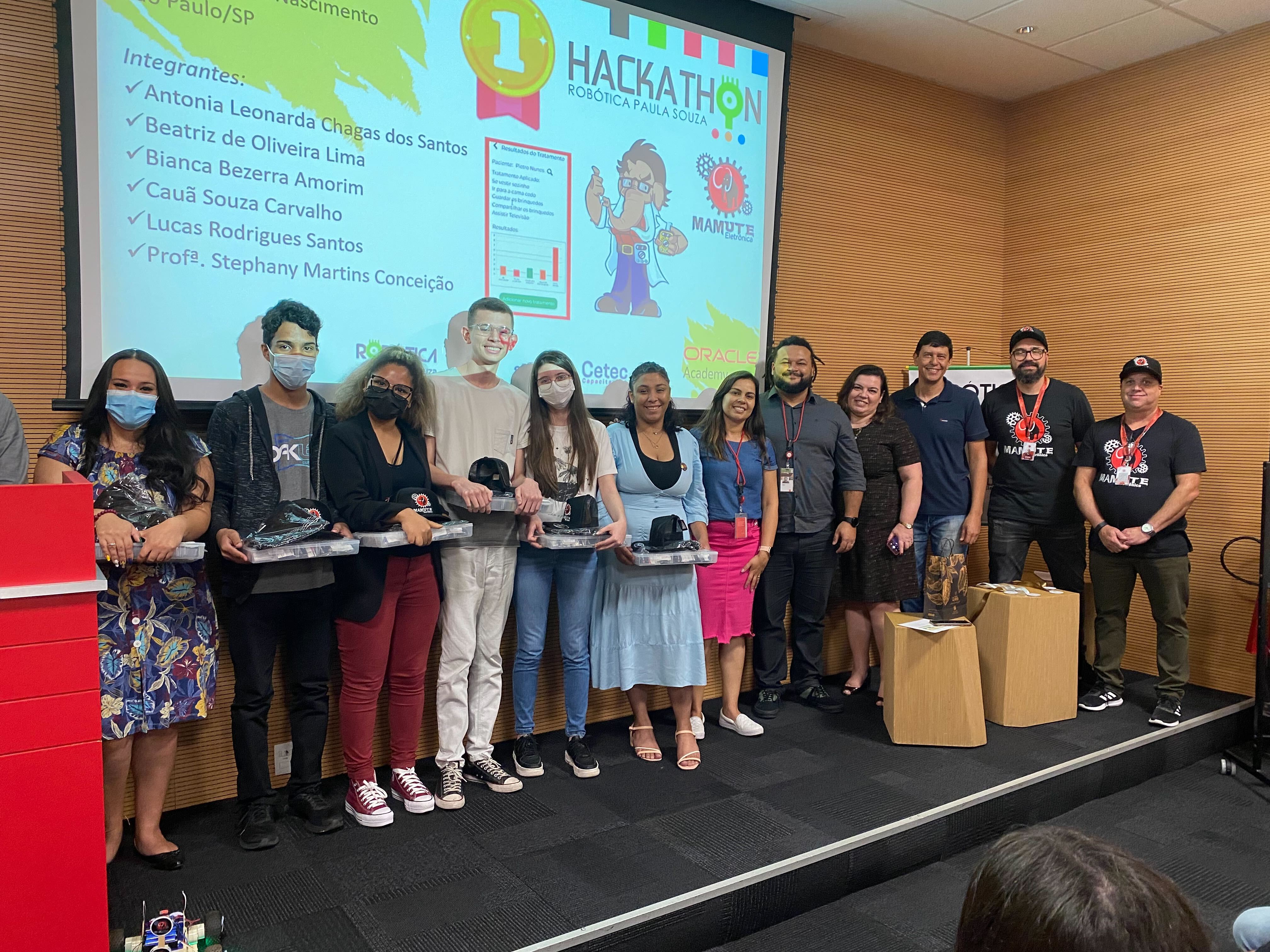 CPS - cerimônia de premiação do 5º Hackathon Acadêmico