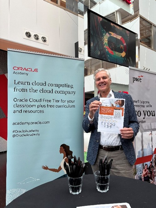 Oracle Academy participates in Student Inspiration & Career event held by Oracle and partners, Oracle Office, Netherlands