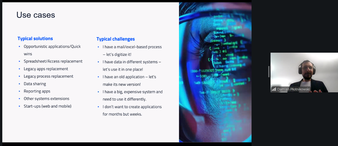 Oracle APEX event in Romania brings together university educators and students to learn about low code application building