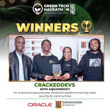 Oracle technology powers student green innovations at the 2025 Green Tech Hackathon in Kenya