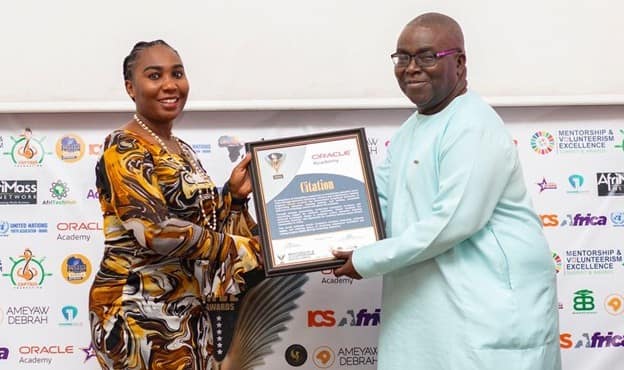 Oracle Academy recognized with ‘Innovation for Learning Impact’ award in Ghana at Mentorship and Volunteerism Excellence Awards