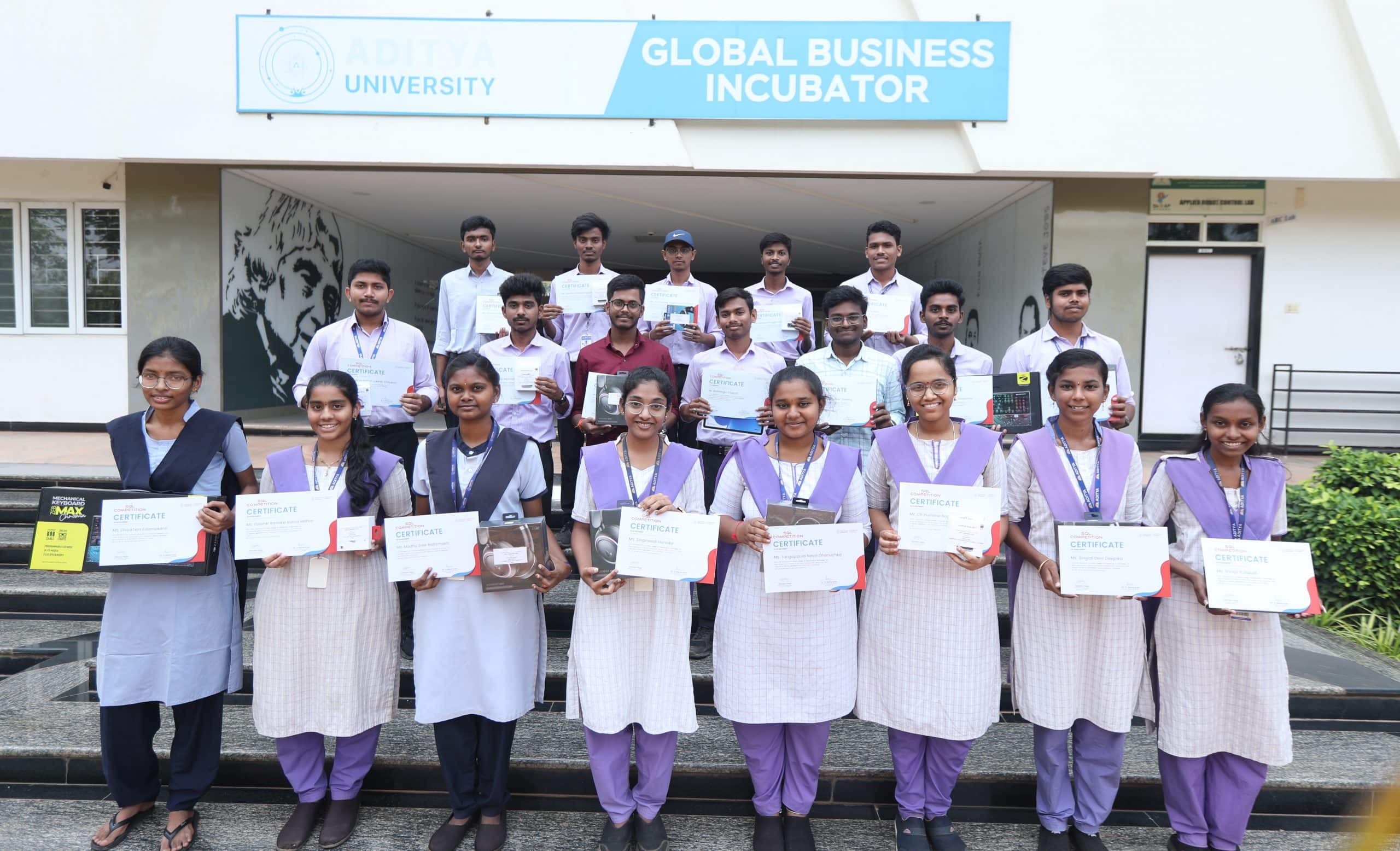 Oracle Academy and Aditya Academy empower the next generation of innovators through SQL Competition in India