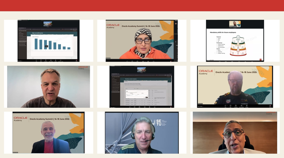 Educators explore future ready skills at inaugural Oracle Academy Summit 2026 virtual event