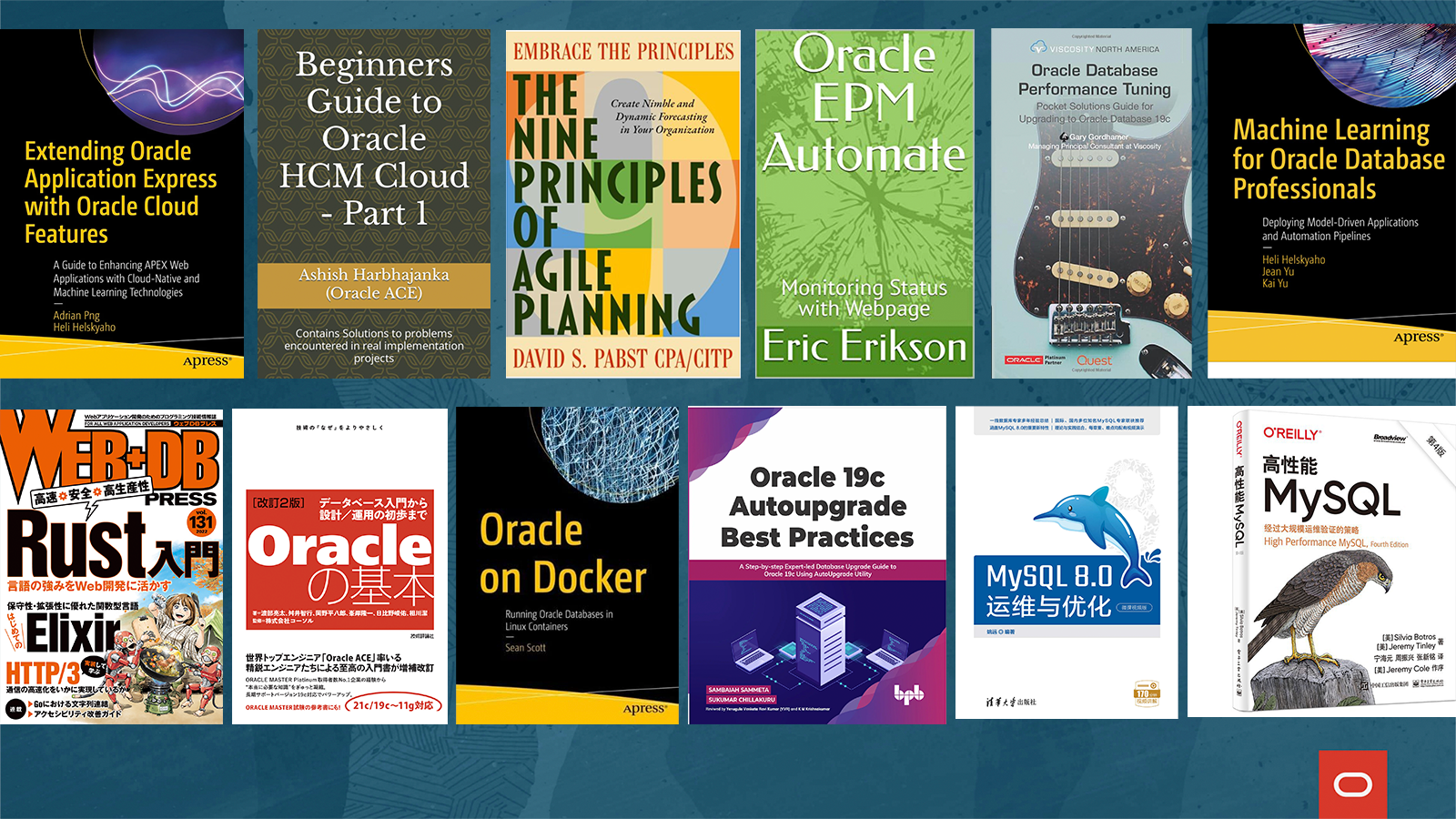 Recent Books by Oracle ACEs