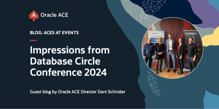 Impressions from Database Circle Conference 2024 in Switzerland