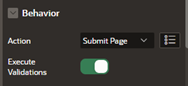 A screenshot of the Execute button with “Submit Page” as its action.