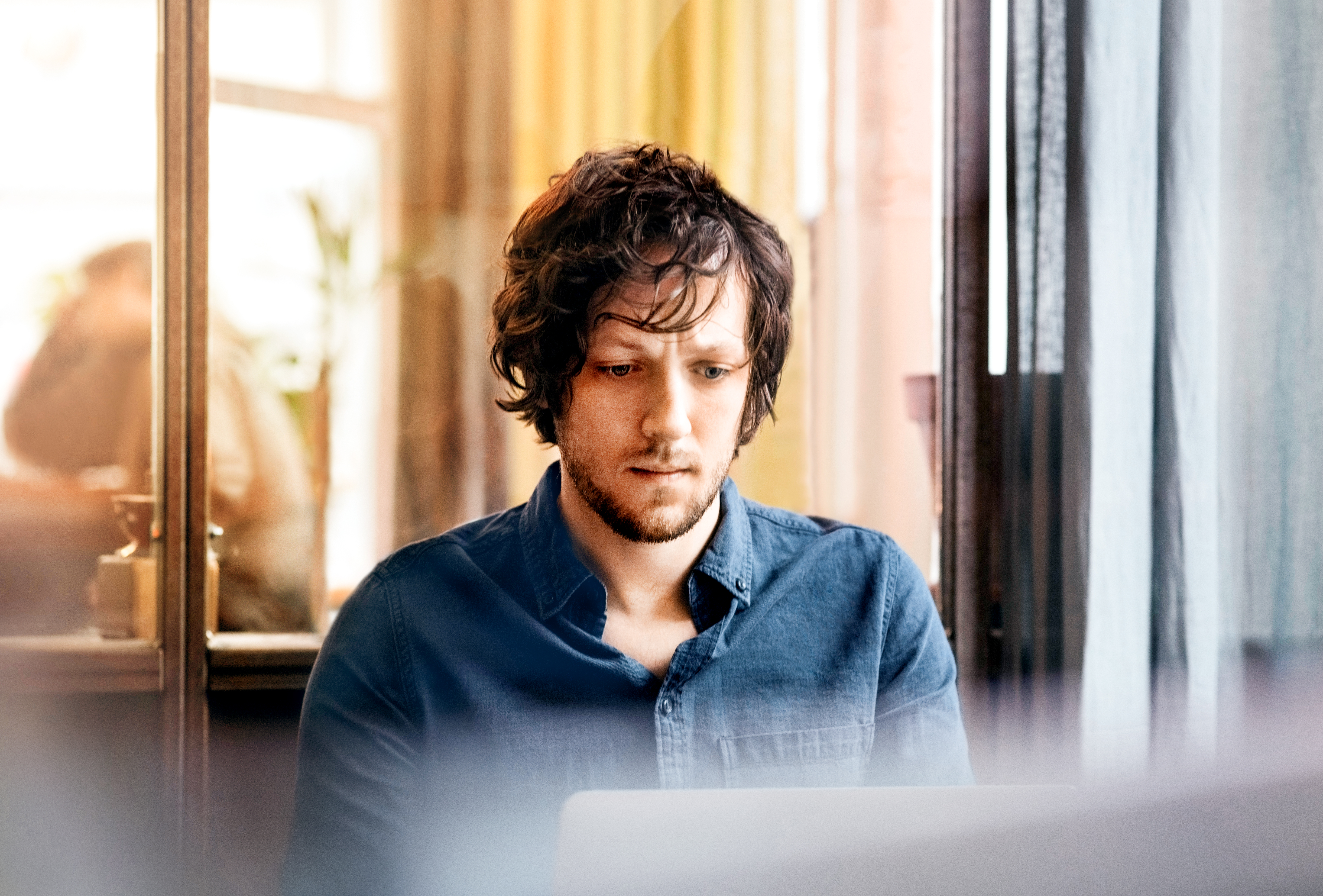 Software developer using an AI code assistant