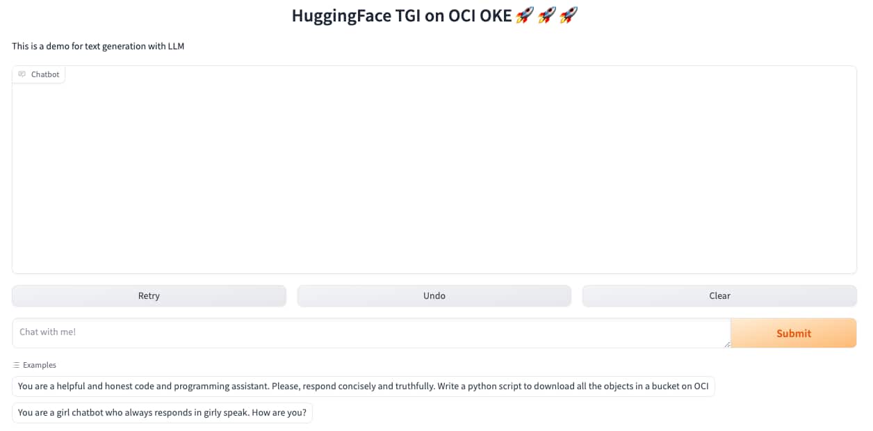 Serving LLM using HuggingFace and Kubernetes on OCI – Part II | ai-and ...