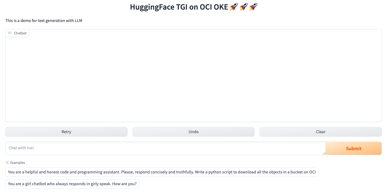 Web Inference UI