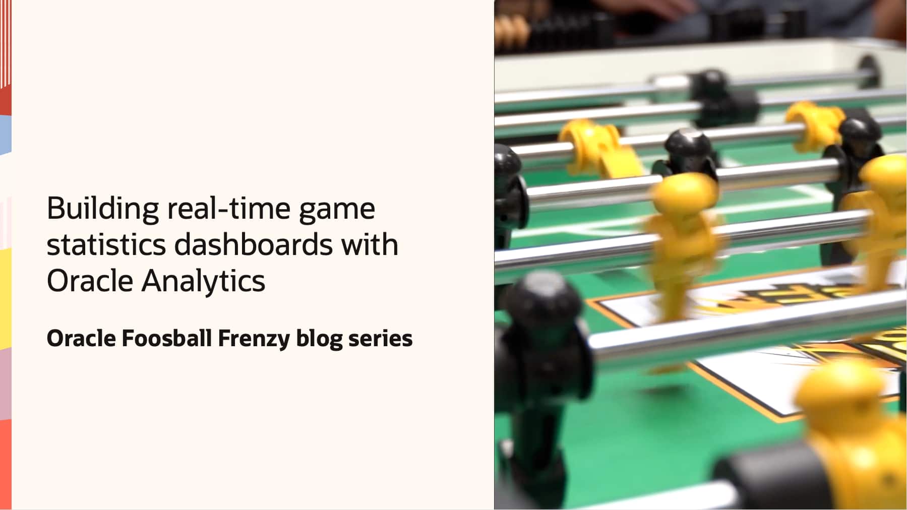 Building real-time game statistics dashboards with Oracle Analytics ...