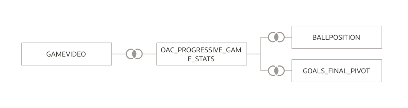 the Oracle Analytics Cloud data model