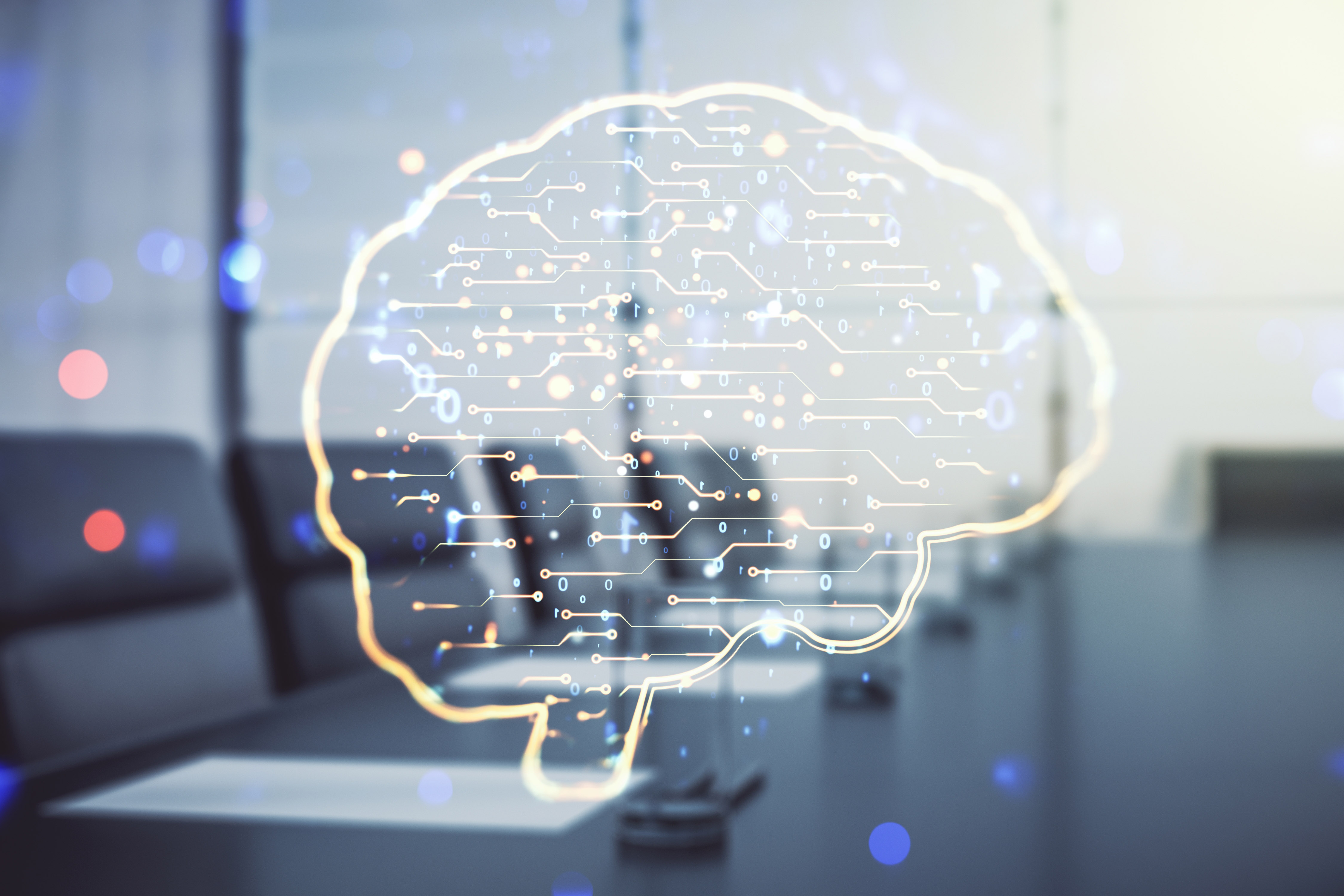 AI Brain image