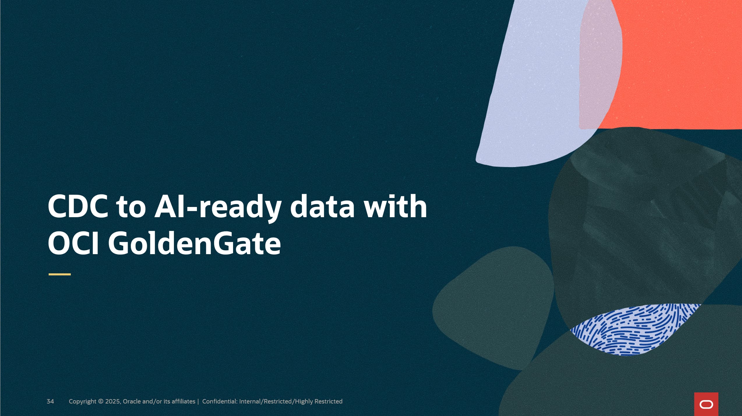 CDC to AI-ready data with OCI GoldenGate