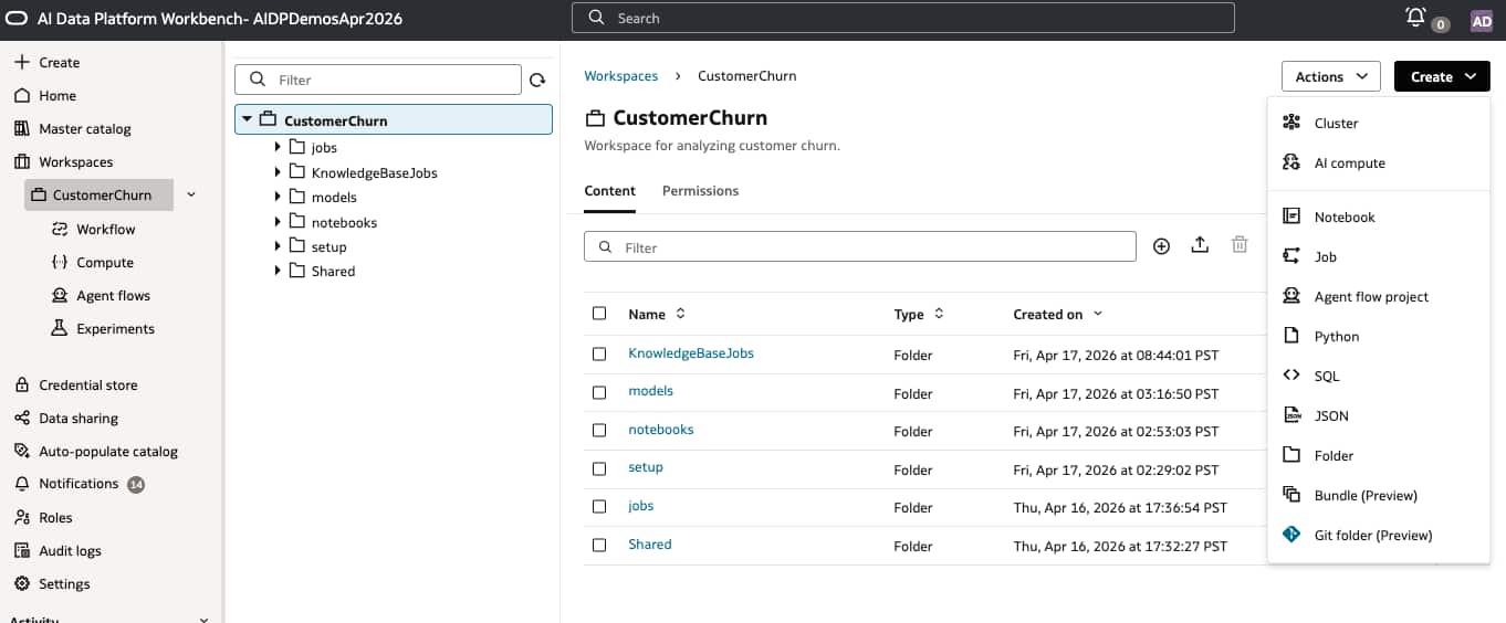 What’s New in Oracle AI Data Platform April 2026 | AI Data Platform