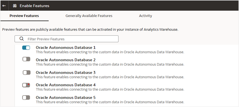 How to Connect to Oracle Autonomous Database Private Endpoint from Oracle Fusion Data Intelligence