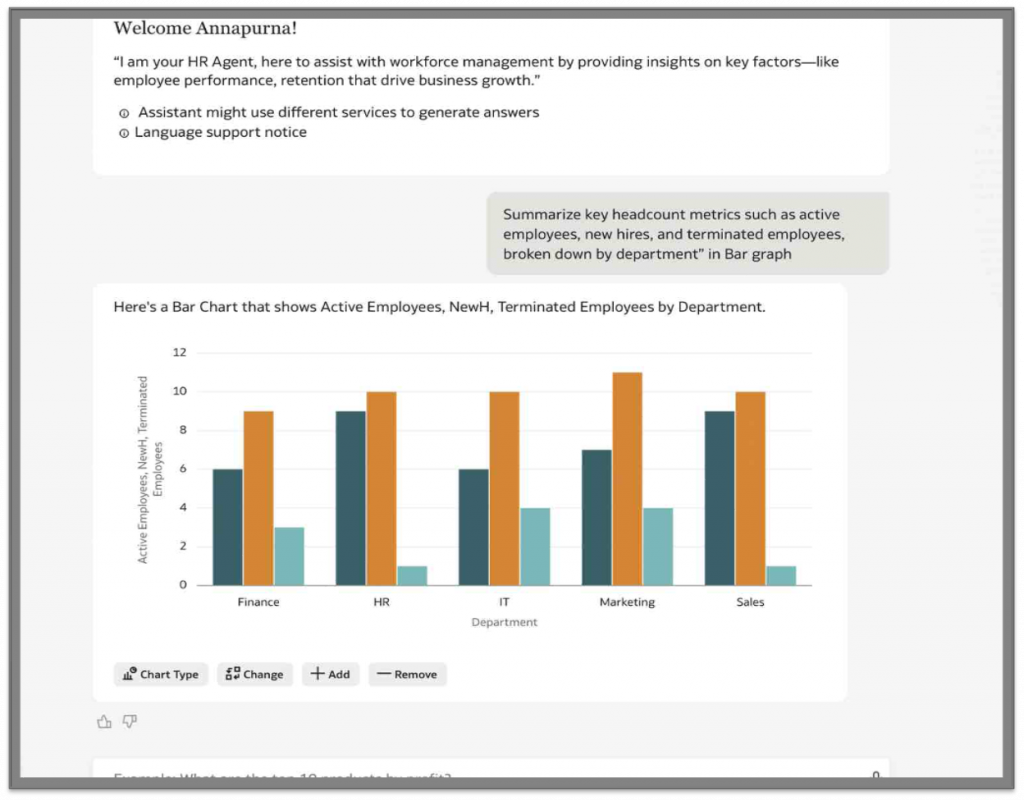AI Agent Response for the Prompt