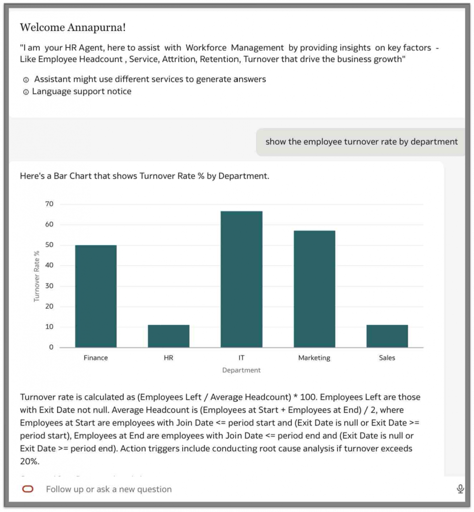 AI Agent Response for the Prompt as per Supplementary instructions and policy
