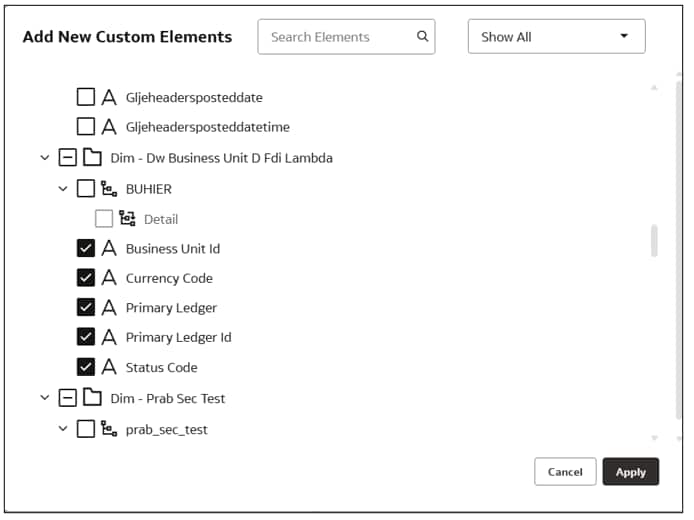 Add Elements
