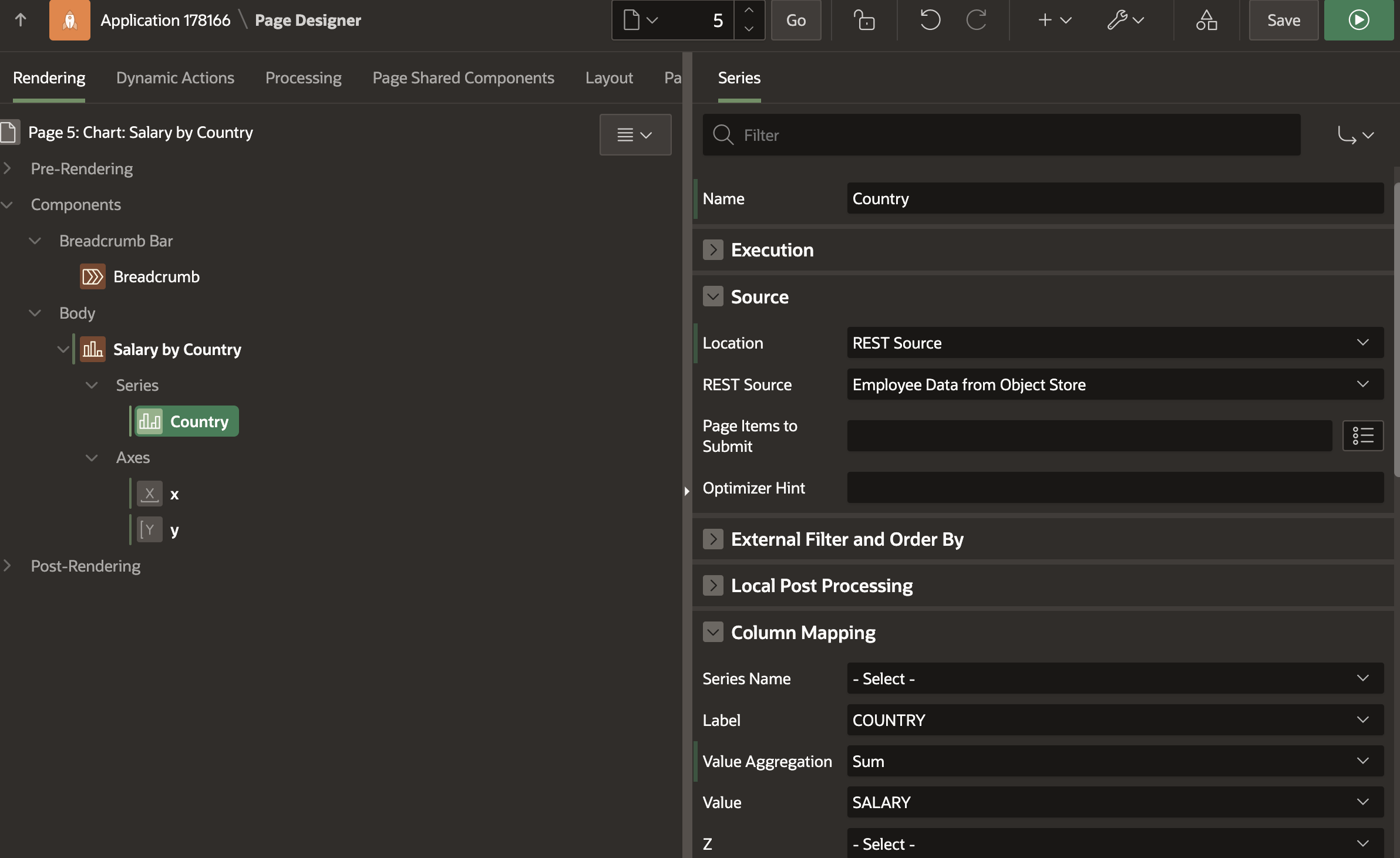 Configure Chart