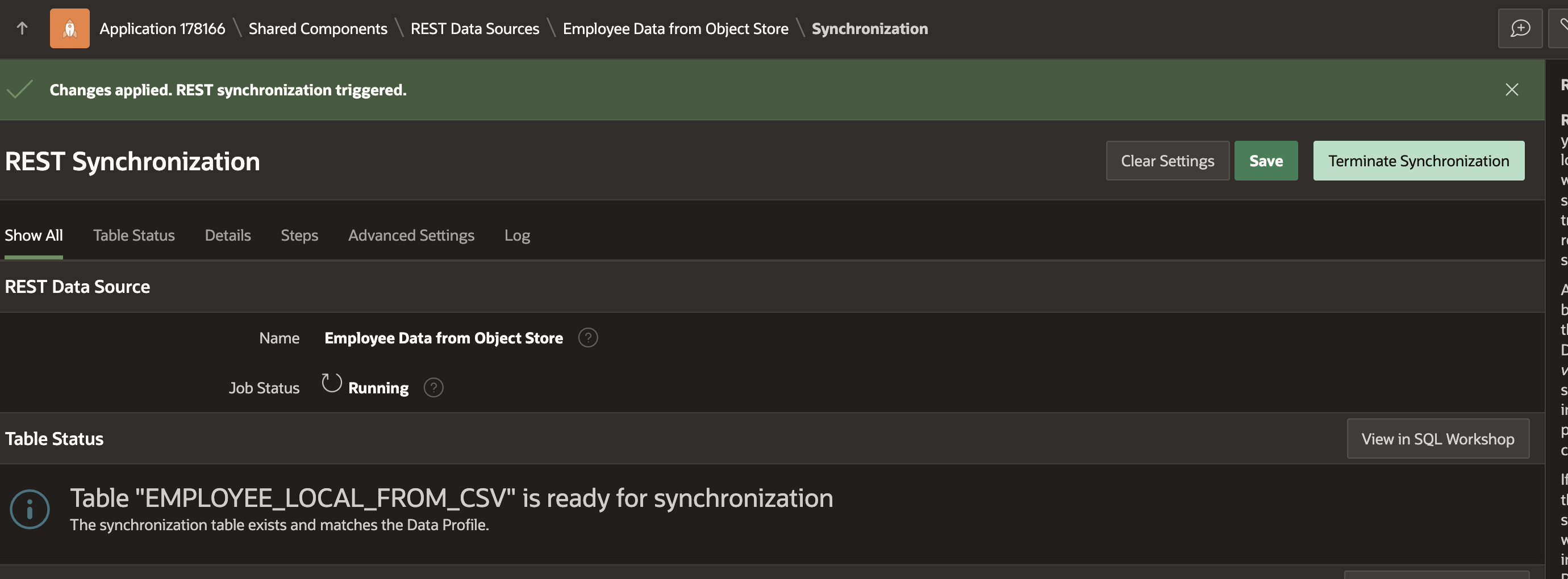Run Synchronization