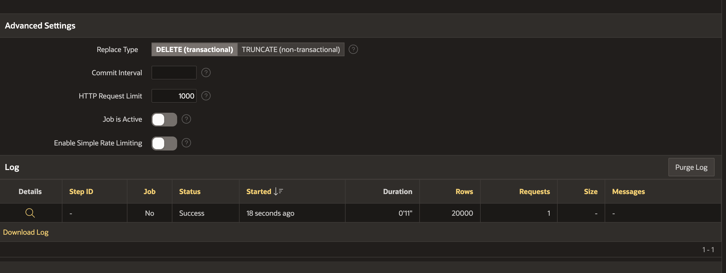 Sync Completed
