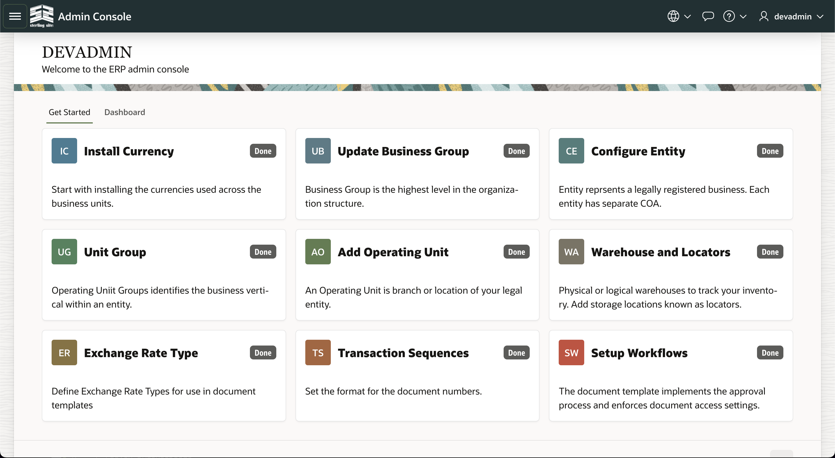 dev-admin-screen