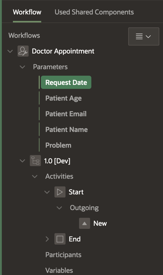 All Workflow Parameters