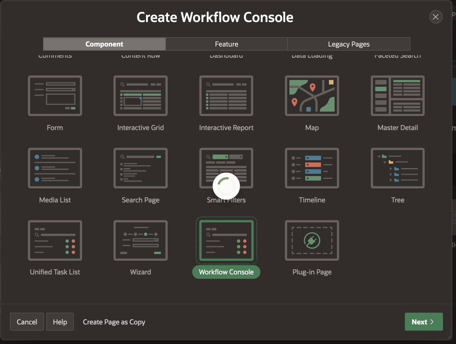 Workflow Console Wizard
