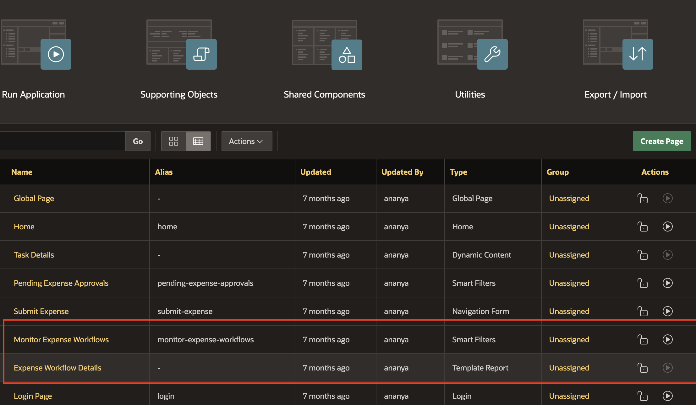 Remove Existing Workflow Console Pages