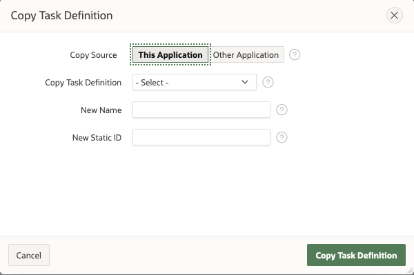Copy Task Definition