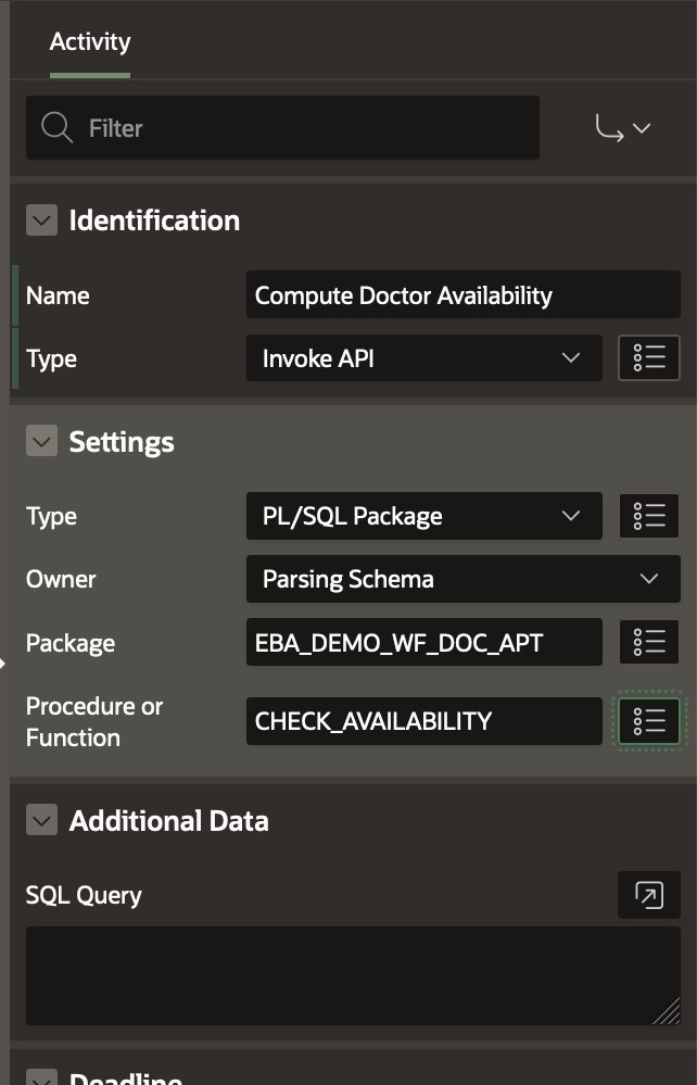Settings for Compute Doctor Availability