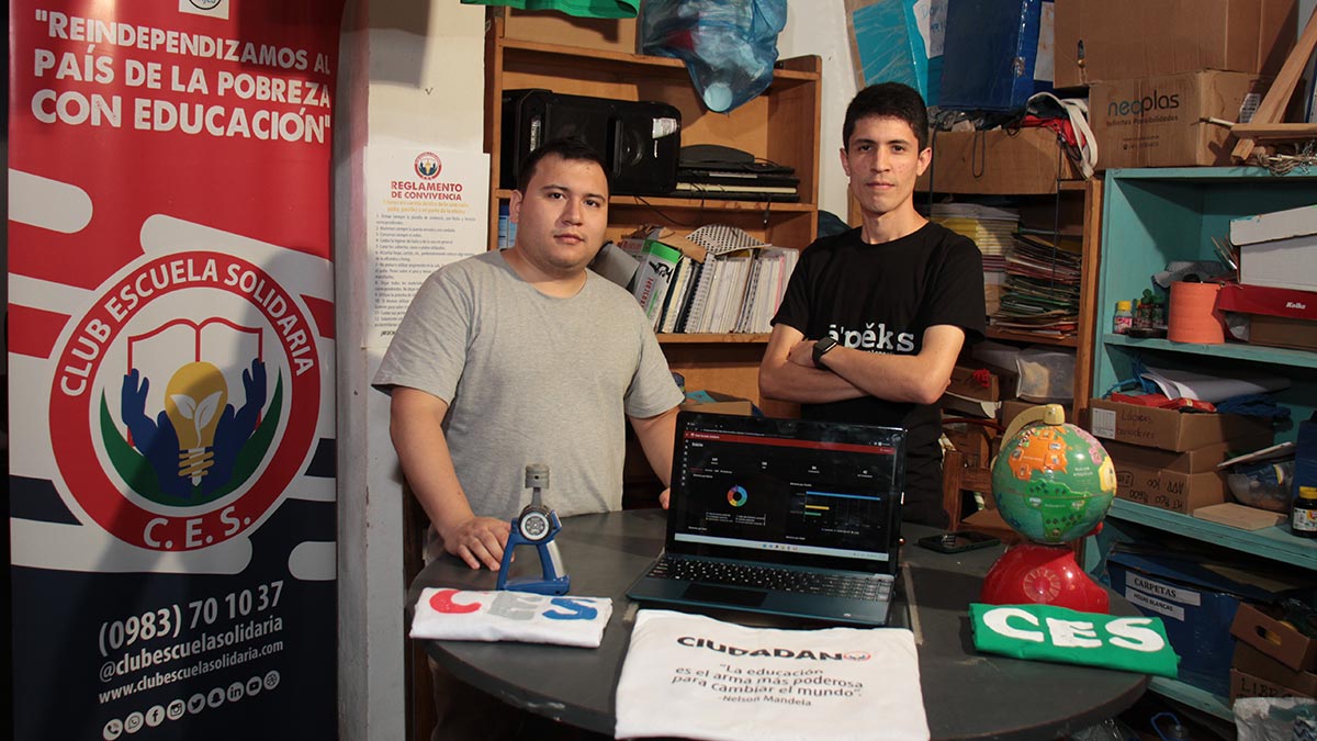 Mathias Maciel and Riccardo Clemotte