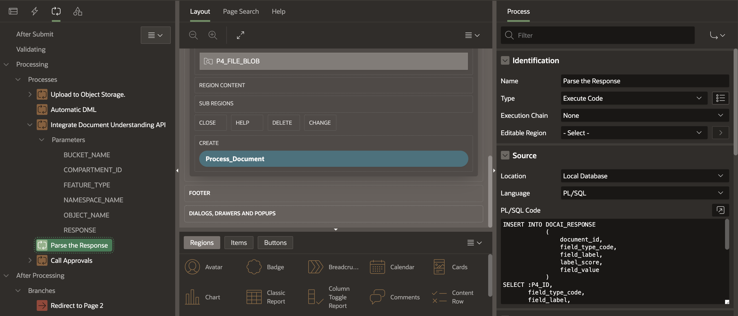 Parse the JSON Response