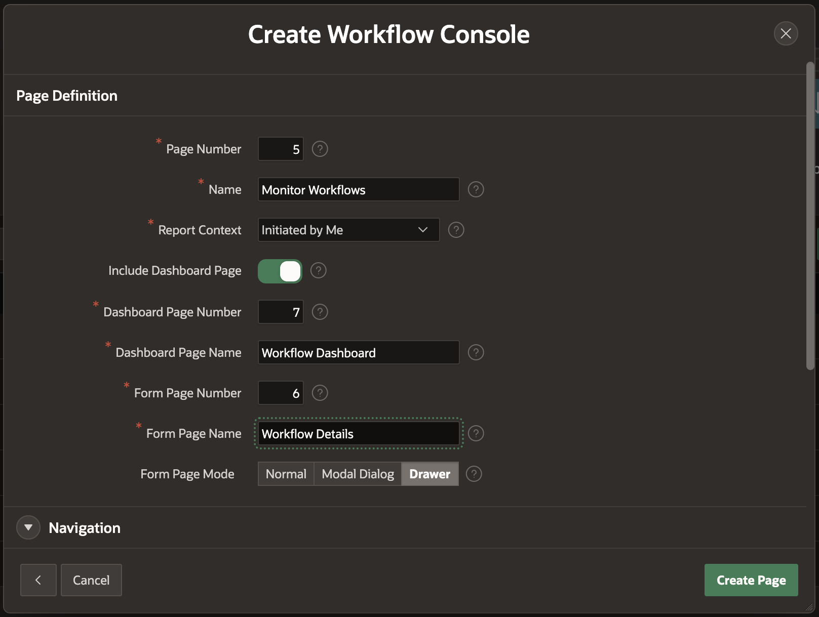 Regenerate WF Console pages