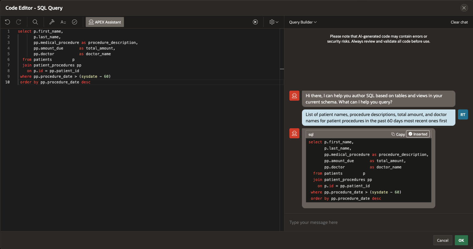 SQL Generator prompt 2