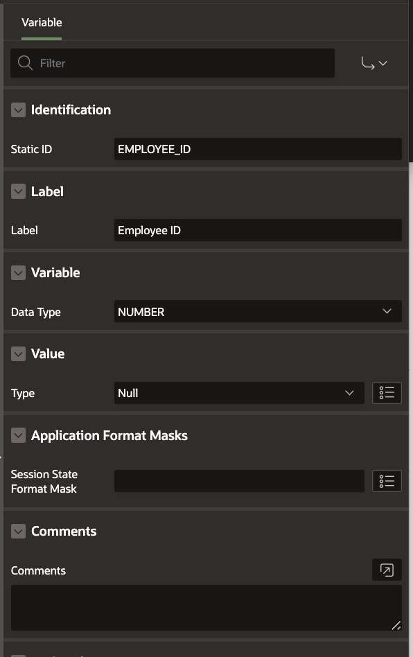 Employee ID Workflow Variable