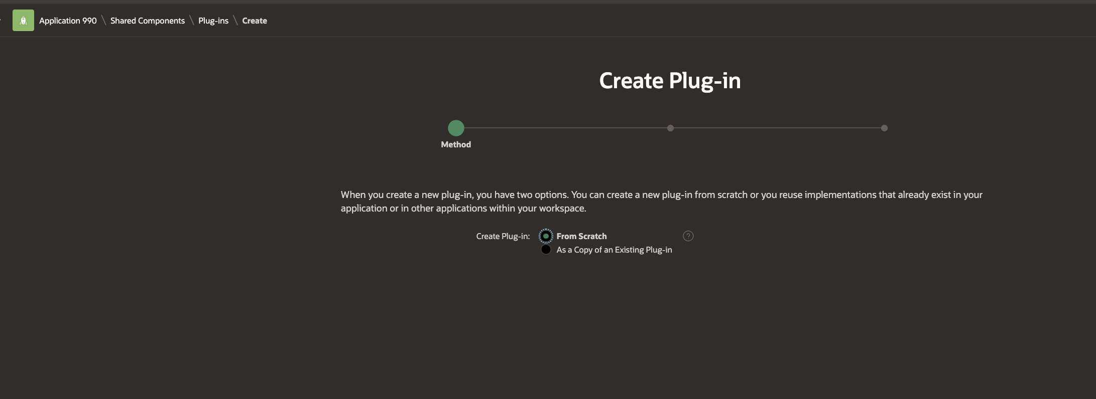 Create Plugin From Scratch