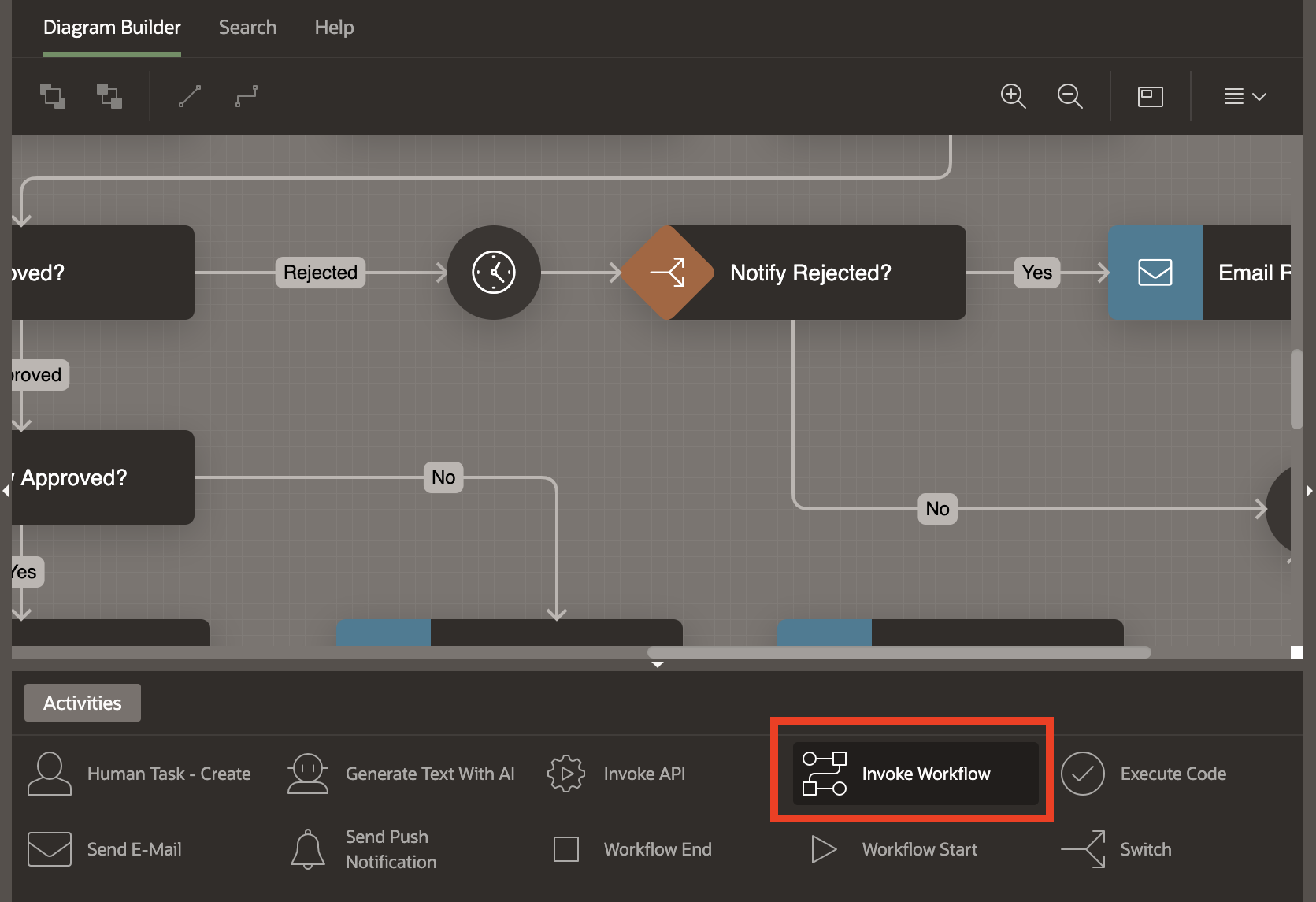 Invoke Workflow Activity In Workflow Designer Palette